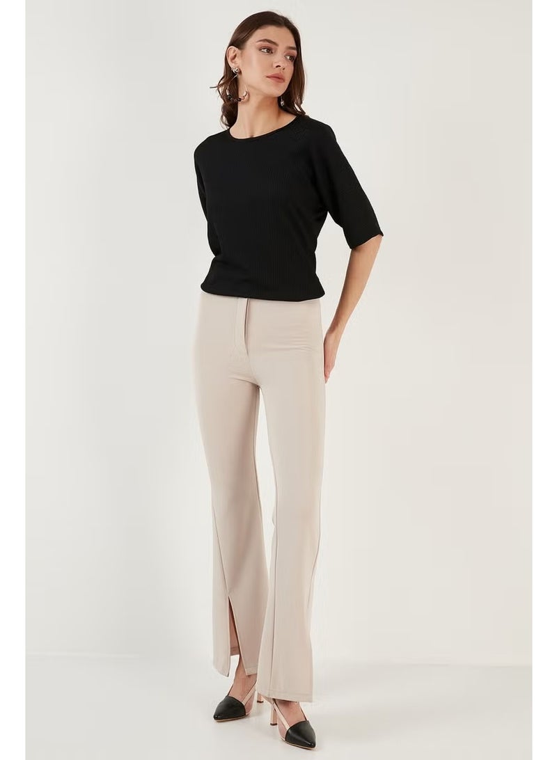 Lela Bürümcük Relaxed Cut Crew Neck Blouse Women's Blouse 5864975 - Image 3